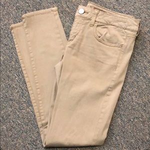 American Eagle Khaki Jeggings